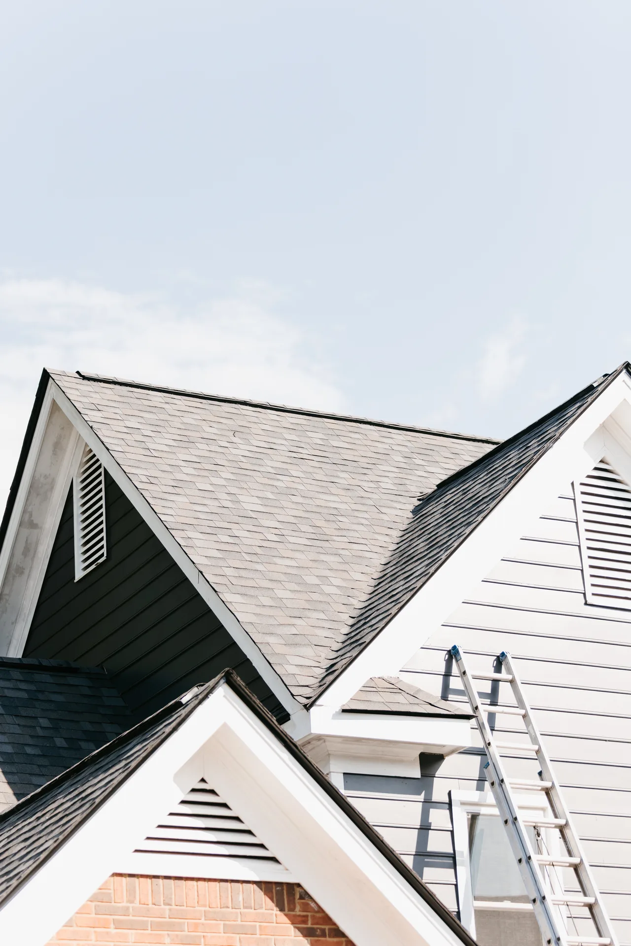 Tile roof replacement on an Atlanta luxury home preserving classic architectural character