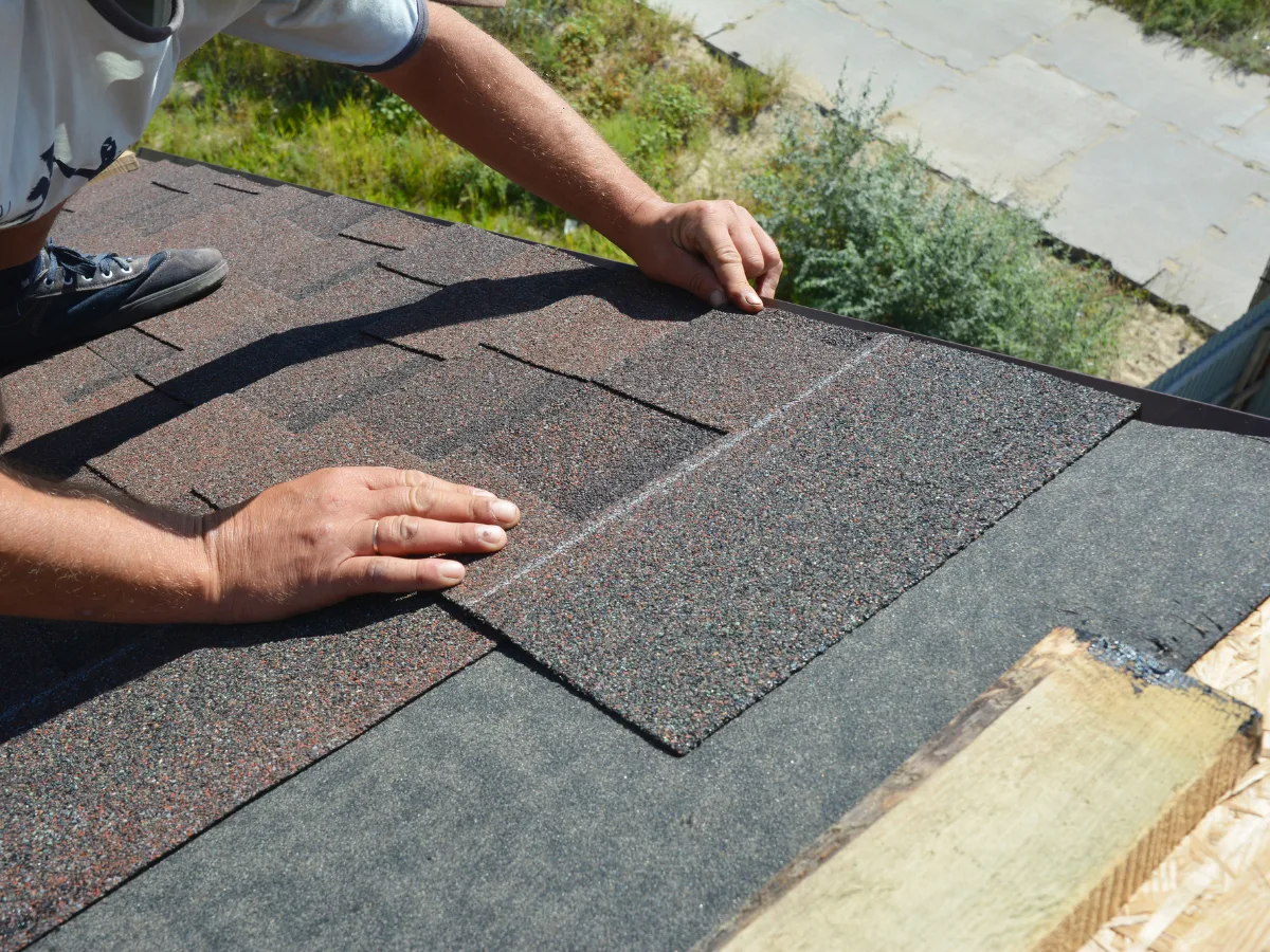 Preferred Roofing & Exteriors commercial roofing services on a property near Cumberland Mall, Atlanta, GA